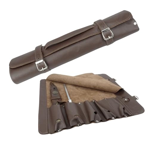 Estojo de Facas Profissional Bolsa para Facas Chef com 5 Bolsos