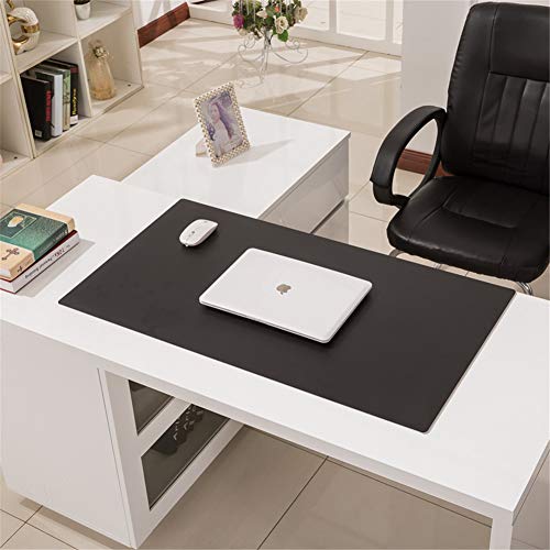 Cuir Table Mat Hydrorésistant Epais 3.5mm | Tapis de Souris XXL