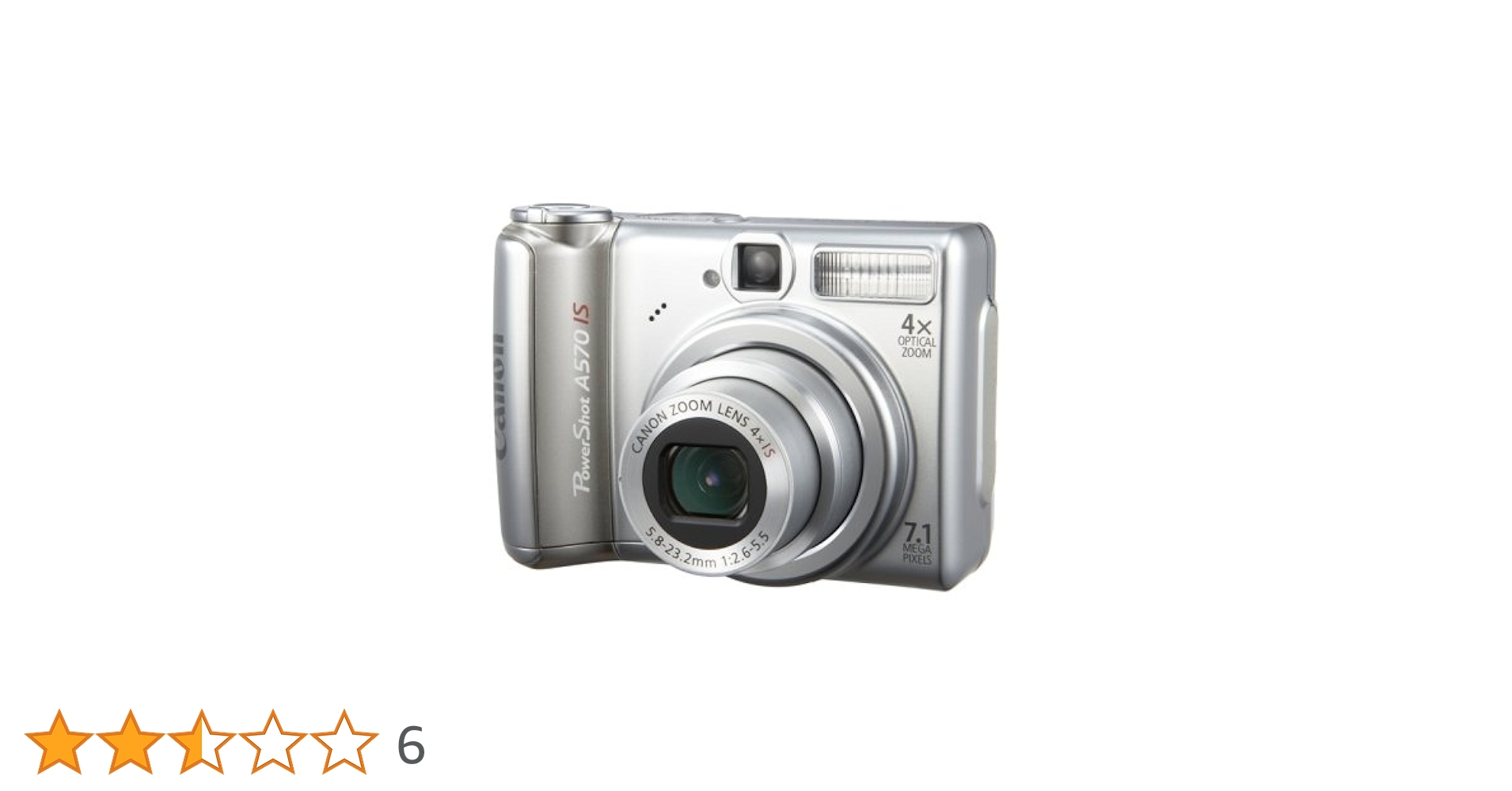 ●キャノンカメラ　A570IS Amazon.com : Canon PowerShot A570IS 7.1MP Digital Camera
