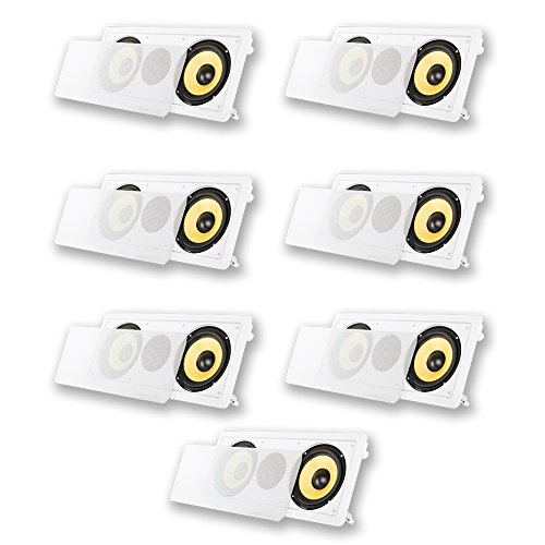 Acoustic Audio hd-6 C in-wall 6.5 "���Z���^�[�E7�X�s�[�J�[�Z�b�g2450���b�ghd-6 C-7s