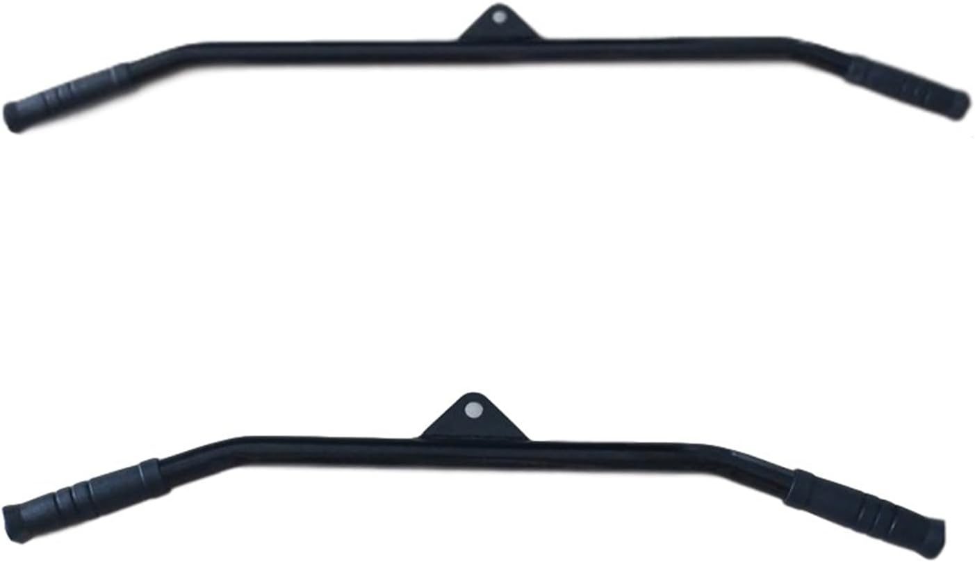 QINGFAN プレスダウンハンドル、プルダウンハンドルプルダウンケーブルマシンアタッチメント、ケーブルマシン用バーベルケーブルアタ