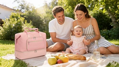 CLOKARS Weekender Bag with Shoe Compartment