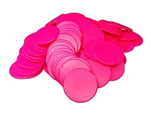 VINAYAKAMART Plastic Plain Token/Coins Pink Colur (B083H24ZD7) Amazon Price History, Amazon Price Tracker