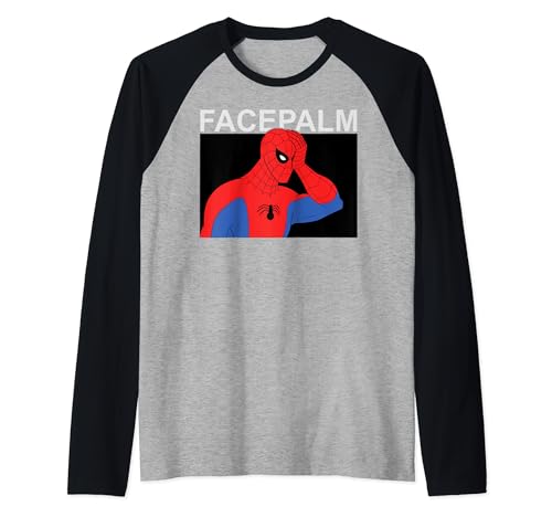 Spider-Man t-shirt raglan Marvel cadeau idéal pour fan de comics retro