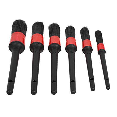 pedkit Ferramentas de limpeza de carro, escova de cerdas macias para automóveis, conjunto de escovas