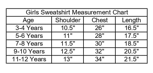 Clothe Funn Girls Fleece Sweatshirt (3-4 Years, Black) - Image 4 thumbnail