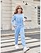 Arshiner Girls 2 Piece Outfits Clothing Sets Twist Front Pollover Sweatshirt and Sweatpants Kids Sweatsuits 7-8 Years