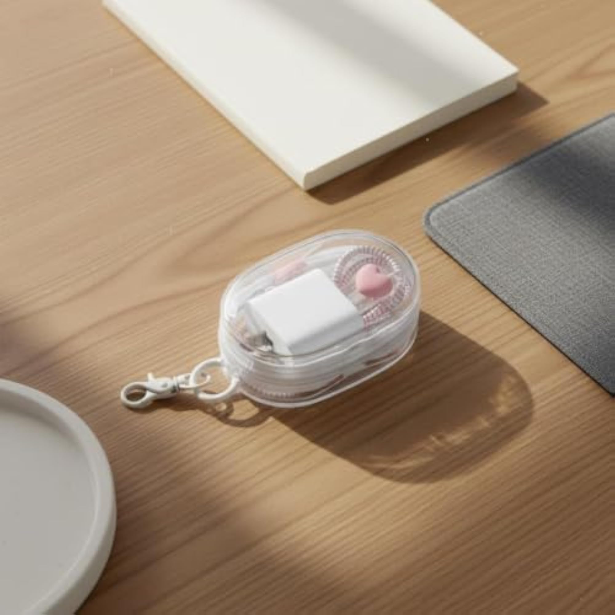 Transparent Cables Organizer Storage Pouch, Versatile Portable Electronics Organizer