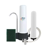 BOKKRALL Countertop Filter Water System, 5-Stage Alkaline Water Filter, 8000 Gallons Faucet Water Filter with 1 Washable Ceramic Filter...