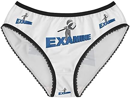 Examine Character Panties, Examine Character Underwear, Briefs, Cotton Briefs, Funny Underwear, Panties For Women
