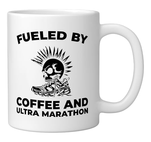 Taza cerámica Ultramaratón 11 onzas blanca miniatura 2