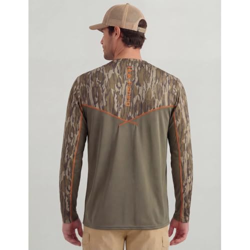 Image of HUK Men's Icon X Long Sleeve Shirt, Performance Fishing Shirt