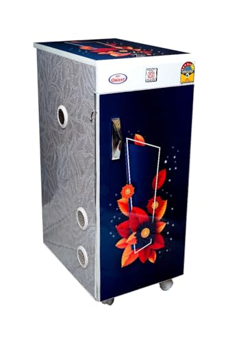 Image of Orient Domestic Flour Mill Aata Chakki with Multi Channel Airflow (Blue)