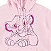 Disney Ladies Lion King Fashion Sweatshirt - Ladies Classic Hakuna Matata Clothing Lion King Simba Hoody (Blush, X-Small)