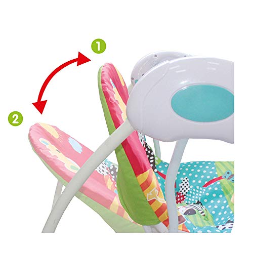 Cadeira de Descanso Automática para Bebê 11kg - Swing Verde - Star Baby
