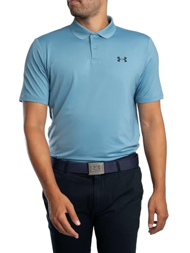 Under Armour Men's Matchplay Polo, (418) Blue Smoke / / Midnight Navy, XL