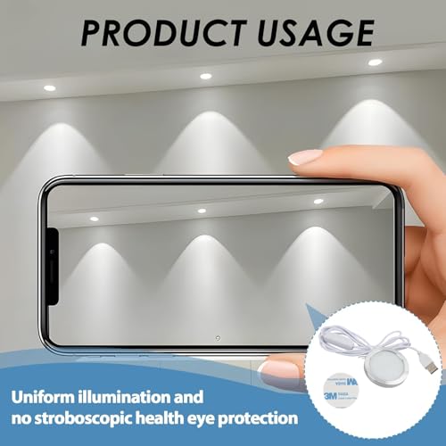 LED-Lampenbeleuchtungsset für 3D-Druckermodelle, Kompatibel mit Bambu Lab LED-Beleuchtungsset 001,Vielseitig Einsetzbar mit Verschiedenen Lampenschirmmodellen,Led-Leuchten, Kann diy führte Lichter (1)