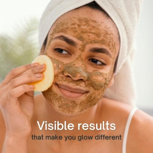 Image of Samisha Organic Ubtan Alum Face Pack for Face & Body - Skin Tightening, Tan Removal & Pore Minimizing | Phitkari Powder for Face | Fitkari Natural Ubtan Powder Glow Mask (100g)