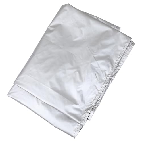 Housse de table de jardin argentée en polyester imperméable - 2