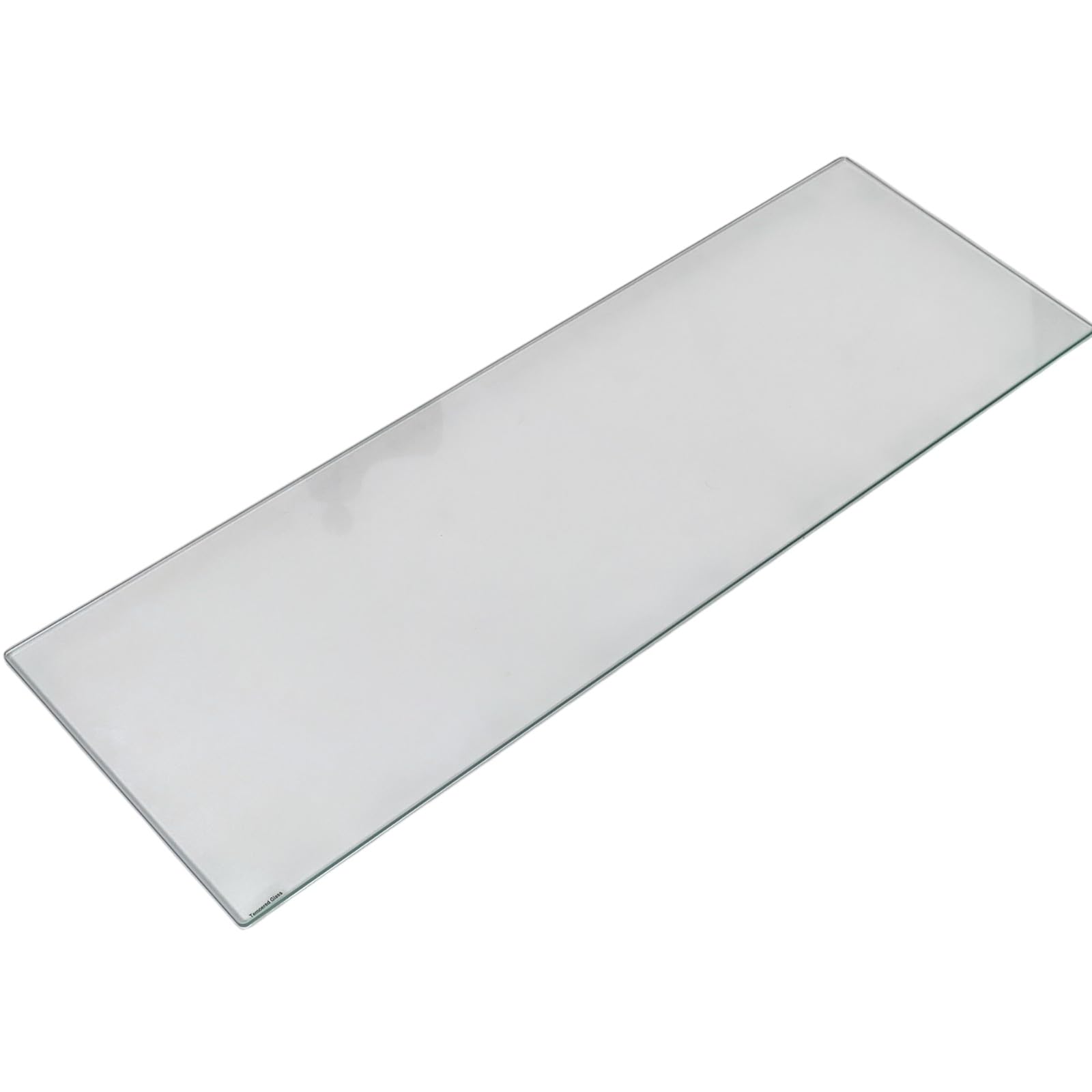 My Shopfittings Clear Heavy Duty Tempered Glass Shelf Toughened Glass Shelves Panel Storage Sheet Shelving Display Bathroom Shelves 50 PLUS SIZES (100CM X 40CM OR (39.4 X 16) INCH)