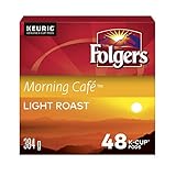 Folgers Morning Café K-Cup Coffee Pods 48 Count