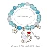 Wrapables Friendship Beaded Enamel Charm Bracelet
