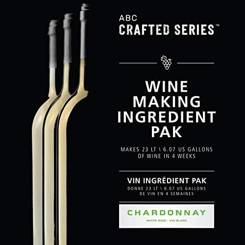 CHARDONNAY | White Wine Making Kit | 11.5% ABV | Medium-Bodied | Makes 23 L / 6 USG