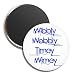 Doctor Who Wibbly Wobbly Timey Wimey 3.0 Inch Fridge Magnet