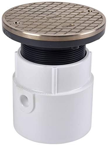 Up To 60% OFF Oatey 74158 PVC Pipe Base General Purpose Cleanout with 6-Inch NI Cover, 4-Inch