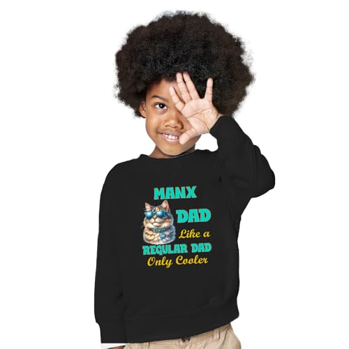 Cat Dad Like a Regular Dad Only Cooler Happy Father's Day Adult Youth T-Shirt Hoodie Sweatshirt3