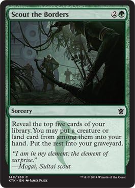 Magic The Gathering - Scout The Borders (148/269) - Khans of Tarkir