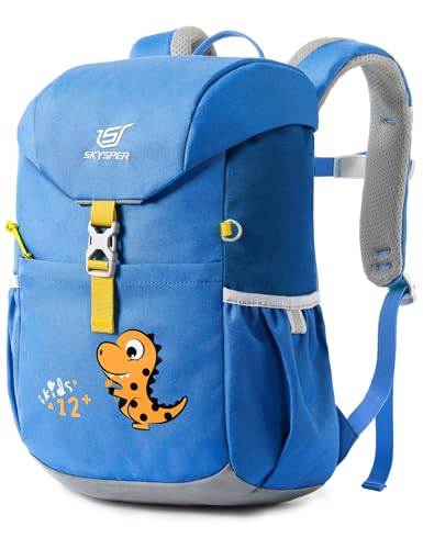 SKYSPER Kinderrucksack 12L, Wanderrucksack Kinder 5-8 Jahre Mädchen Jungen Rucksack Outdoor Wandern Waldkindergarten