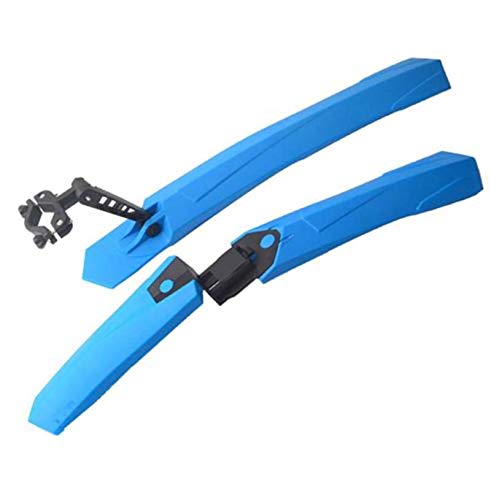 Fahrradschutz, Tragbare, verstellbare Schutzbleche for Mountainbikes, vorne und hinten, 2 Stück, Mehrfarbig