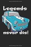  Legends never die: Trabant Rennsport, DDR, Kalender, Terminplaner, 2020