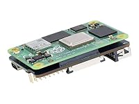 Waveshare Nano Base Board (A) für Raspberry Pi Compute Module 4, Gleiche Größe wie CM4, mit 1× Raspberry Pi 40PIN GPIO, 1× USB 2.0 Typ A, 1× MIPI CSI-2 Port, 5V/2,5A USB Type C Power Liefern – Ansicht 6