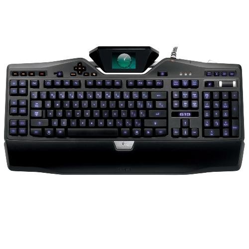 Logitech G19 Programmable Gaming Keyboard with Color Display (Universal Version comes with Euro and US A/C adapters)