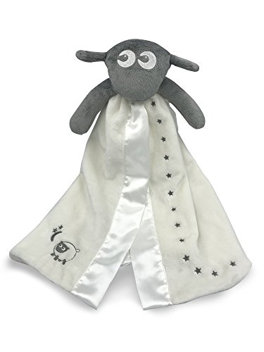 Sweet Dreamers, Ewan Baa Baa Blankie, Grey - Baby Comfort Blanket