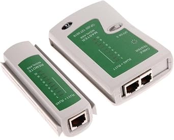 Lunatic Tkz 2345 Network Tester Rj11 Rj45 Cat Can automatically or manually scan pin signals LED Internet Control Tester for each wire