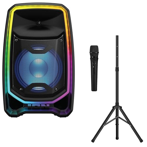 ION Total PA Freedom High-Power Speaker System with 650-Watt Sound, Wireless Microphone, Bluetooth,...