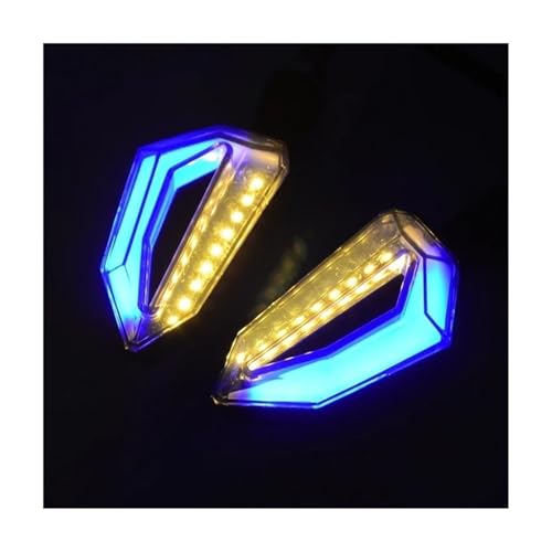 Clignotants moto ambre universels 3 fils pour feux de signalisation gauche et droite