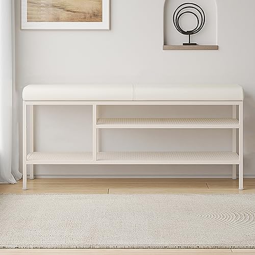 Meuble de rangement à chaussures en rotin et bois pour optimiser votre placard d'entrée bohème