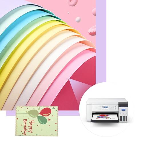 60 Blatt Tonkarton 10 Farben Bastelkarton A4 Bastelpapier Pastell Farbkarton zum Basteln Buntpapier Tonpapier für DIY Handwerk Projekte Origami Malen