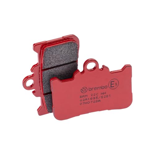 Plaquettes de freins avant Brembo 07HO72SA contre le manque de mordant Honda CB