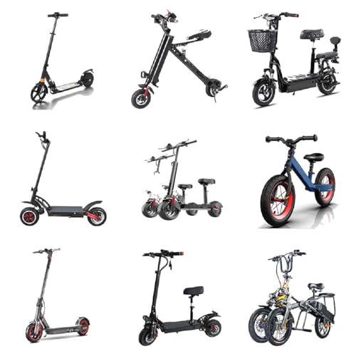 Batería para scooter de 36 voltios TGHY recargable con sistema BMS y litio de alta duración 8