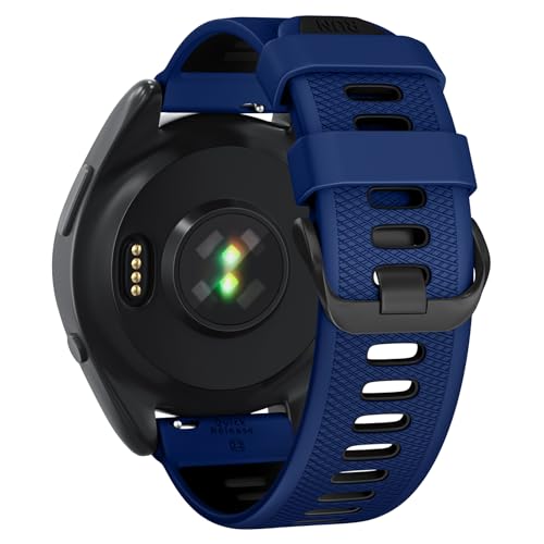 Watch Band for Garmin Forerunner 265/Forerunner 255/Vivoactive 4/Venu 3/Venu 2, 22mm Quick Release Silicone Replacement Band