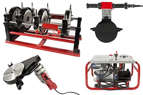 Pipe Welding Machine Fusion Welder PVC PE HDPE Plastic HVAC LHC200