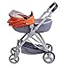 JC Toys - for Keeps Playtime | Deluxe Folding Sports Pram Stroller | Nature Theme Collection | for Dolls up to 20