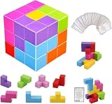 永久に遊べる 魔方 立体パズル マグネットブロック 磁石おもちゃ 知育玩具 創造力トレーニング 脳トレ 空間認識 ストレス解消 デスク遊び 3Dパズル コンパクト収納 インテリア ギフト対応 対象年齢7歳以上