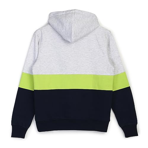 Image of Alan Jones Clothing Boy's Cotton Hooded Neck Sweatshirt Grey