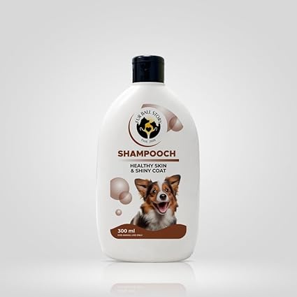 Fur Ball Story Shampooch Healthy Skin and Shiny Coat Dog Shampoo (300 ml) | for Dogs/Puppies Shiny and Clean Coat